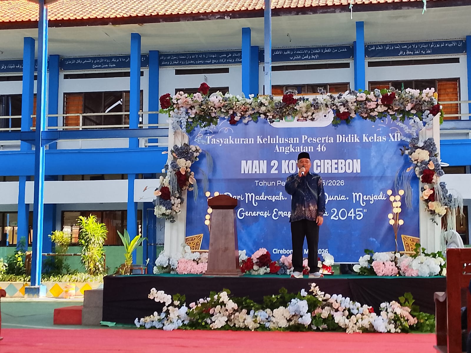 Tasyakur Kelulusan Siswa MAN 2 Kota Cirebon Berlangsung Sederhana Namun Bermakna