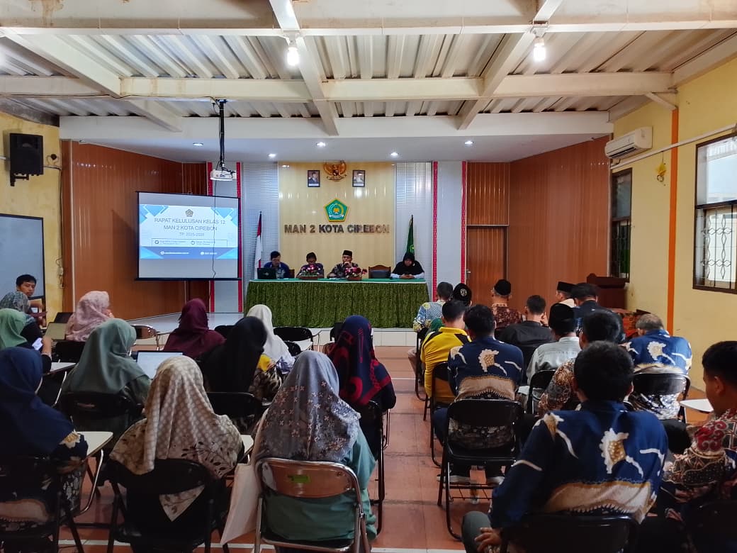 Kelulusan Kelas XII Segera Diumumkan, MAN 2 Kota Cirebon Siapkan Sistem Daring