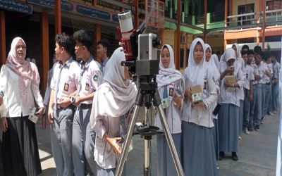 Laboratorium Falak UIN SSC Edukasi 50 Siswa MAN 2 Kota Cirebon tentang Astronomi